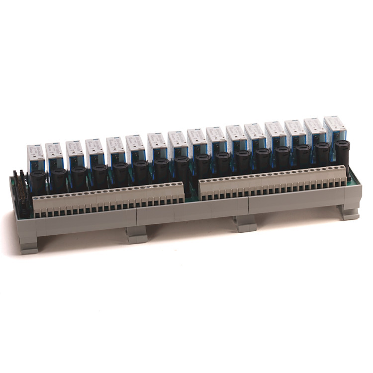 ALLEN BRADLEY 1492-XIM24-16RF WIRING SYSTEM, DIGITAL INTERFACE MODULE, EXPANDER MODULE, 24V DC RELAY COIL, 16 FUSED RELAYS