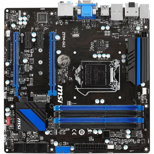Материнская плата Z97 S1150 MATX-Z97M-G43   Z97M-G43
