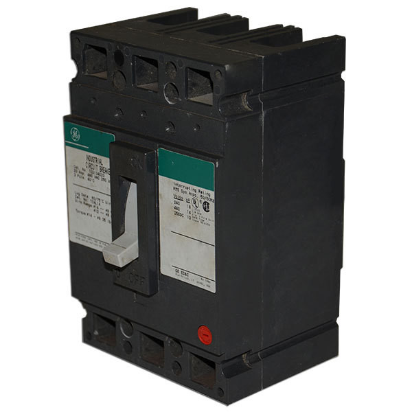 GENERAL ELECTRIC TED134040 CIRCUIT BREAKER 40AMP 3POLE 480VAC GENERAL ELECTRIC TED134040 CIRCUIT BREAKER 40AMP 3POLE 480VAC