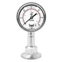 AMETEK 162978 PRESSURE GAUGE 2IN 160PSI/1100KPA 1/4IN NPT CBM