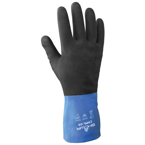 SHOWA BEST GLOVE 41-09 GLOVES 12IN MEDIUM GAUNTLET SANITIZED PRICE/PAIR SHOWA BEST GLOVE 41-09 GLOVES 12IN MEDIUM GAUNTLET SANITIZED PRICE/PAIR