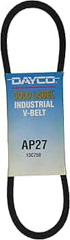 DAYCO V-BELT SUPER BLUE RIBBON 58INCH DAYCO V-BELT SUPER BLUE RIBBON 58INCH