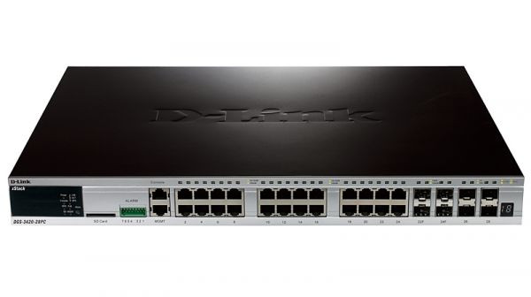 Коммутатор D-LINK DGS-3420-28PC-Z Коммутатор D-LINK DGS-3420-28PC-Z