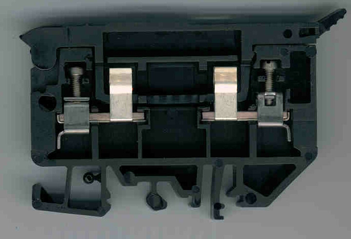 ALLEN BRADLEY 1492-H6 FINGER-SAFE SINGLE CIRCUIT FUSE BLOCK, NO BLOWN FUSE INDICATOR, NR.30 - NR.12 AWG, BLACK, PKG. QTY. OF 25 ALLEN BRADLEY 1492-H6 FINGER-SAFE SINGLE CIRCUIT FUSE BLOCK, NO BLOWN FUSE INDICATOR, NR.30 - NR.12 AWG, BLACK, PKG. QTY. OF 25