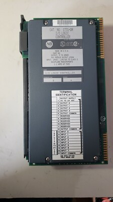 ALLEN BRADLEY 1771-DR CONTROLLER MODULE I/O LOGIC 5-24VDC 2AMP 192VA