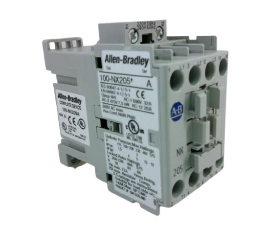 ALLEN BRADLEY 100-NX205A CONTACTOR 220/240VAC 50/60HZ