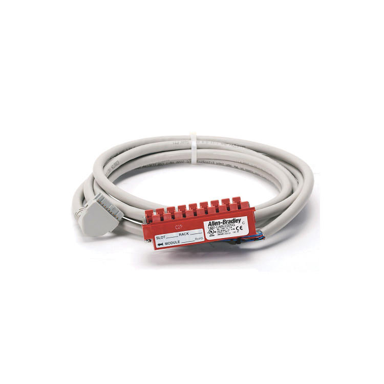 ALLEN BRADLEY 1492-CABLE-025C PRE-WIRED CABLE FOR 1746-OA16 OUTPUT MODULE & NON-RELAY AND NON-NARROW IFMS, 20 CONDUCTORS, #22 AWG, W/1746-RTB25R CONNECTOR &IFM 20-PIN CONNECTOR, LE ALLEN BRADLEY 1492-CABLE-025C PRE-WIRED CABLE FOR 1746-OA16 OUTPUT MODULE & NON-RELAY AND NON-NARROW IFMS, 20 CONDUCTORS, #22 AWG, W/1746-RTB25R CONNECTOR &IFM 20-PIN CONNECTOR, LE