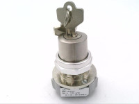 ALLEN BRADLEY 800T-N61KP4 30.5MM TYPE 4/13 4 POS. CYL. LOCK SEL. SWITCH, MAINT., LOCK ALL, STD. KEY, D018 KEY