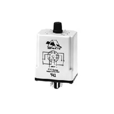 AMPERITE 12DP660SDCR10 TIME DELAY RELAY, DPDT, 60SEC, 12VDC; CONTACT CONFIGURATION:DPDT; NOM INPUT VOLTAGE:12VDC; DELAY TIME RANGE:0.6S TO 60S; TIMING ADJUSTMENT:KNOB; RELAY AMPERITE 12DP660SDCR10 TIME DELAY RELAY, DPDT, 60SEC, 12VDC; CONTACT CONFIGURATION:DPDT; NOM INPUT VOLTAGE:12VDC; DELAY TIME RANGE:0.6S TO 60S; TIMING ADJUSTMENT:KNOB; RELAY