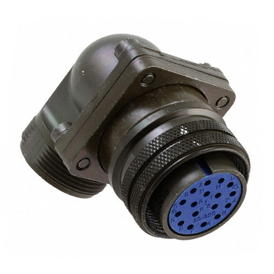 AMPHENOL 97-3108A14S-1S AB 3C 3#16 SKT ANGLE PLUG