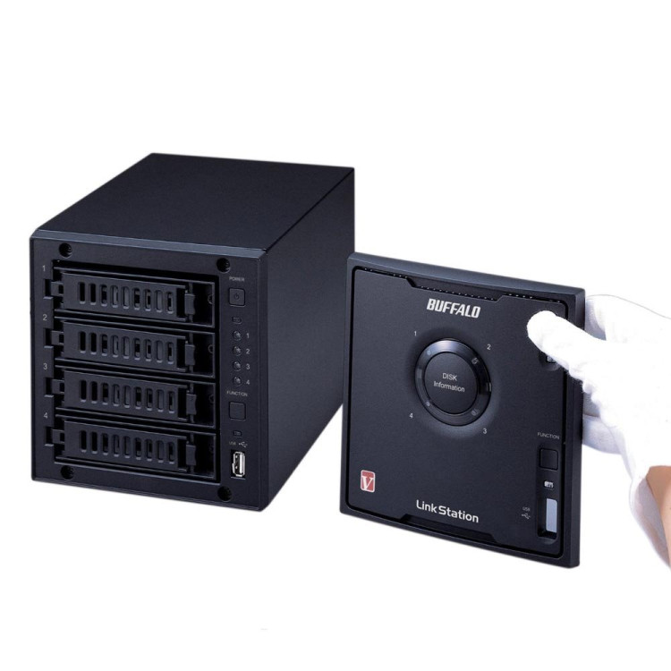 Система хранения Buffalo (LS-QV8.0TL-R5-EU) Система хранения Buffalo (LS-QV8.0TL-R5-EU)