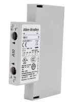 ALLEN BRADLEY 100-SA10 AUXILIARY CONTACT BLOCK, TO BULLETIN 100-C - CONTACTORS, SIDE MOUNTING, 1-POLE, 1 N.O.