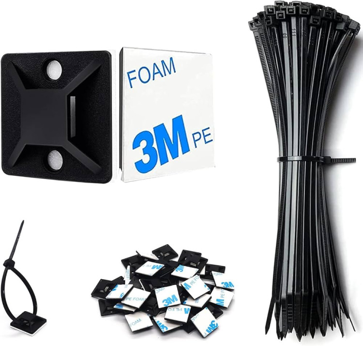 3M 6267 MIN PUR MAY BE REQ'D 15" NAT CABLE TIE MOUNTING - (BULK)