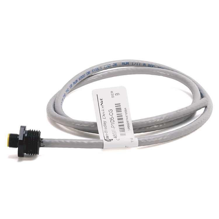 ALLEN BRADLEY 1485F-P1M5-A DEVICENET, DEVICENET MEDIA, THICK CABLE TRUNK, MINI MALE, RECEPTACLE, 1 M ALLEN BRADLEY 1485F-P1M5-A DEVICENET, DEVICENET MEDIA, THICK CABLE TRUNK, MINI MALE, RECEPTACLE, 1 M