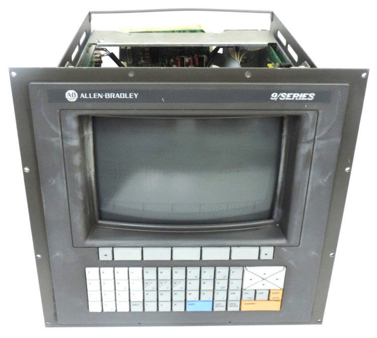 ALLEN BRADLEY 8520-OPCP OPERATOR INTERFAC SERIES 9 CRT W/OPERATOR SWITCHES