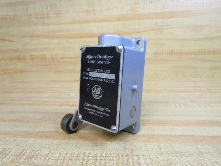 ALLEN BRADLEY 801-ASA11 SWITCH,LIMIT 120V/3 A - 600V/0.6 A