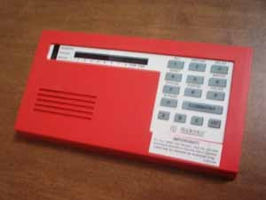 BOSCH D720R KEYPAD CONTROL COMMUNICATOR PANEL RED BOSCH D720R KEYPAD CONTROL COMMUNICATOR PANEL RED