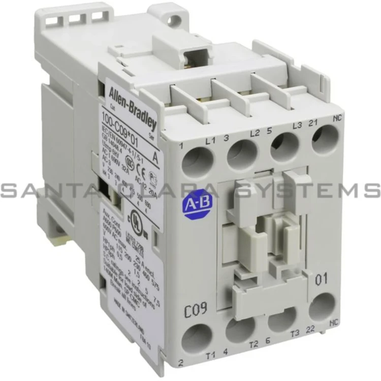 ALLEN BRADLEY 100-C09UD01 CONTACTOR, SCREW TERMINALS, 4KW/400V, COIL 2 TERMINALS, COIL TERMINALS AT LOAD SIDE, CONTROL VOLTAGE 110V 50HZ / 120V 60HZ, 1 N.C. AUXILIARY CONTACT, SINGEL PACK ALLEN BRADLEY 100-C09UD01 CONTACTOR, SCREW TERMINALS, 4KW/400V, COIL 2 TERMINALS, COIL TERMINALS AT LOAD SIDE, CONTROL VOLTAGE 110V 50HZ / 120V 60HZ, 1 N.C. AUXILIARY CONTACT, SINGEL PACK