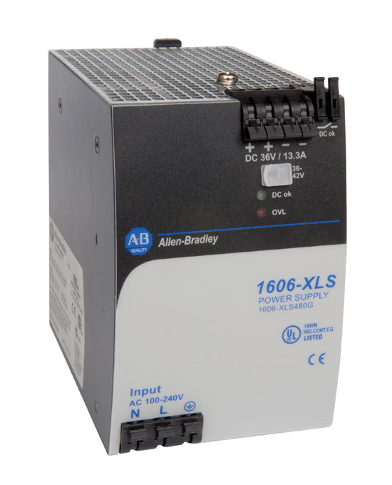 ALLEN BRADLEY 1606-XLS480G AC OR DC INPUT 36 TO 42VDC OUT 480W PS ALLEN BRADLEY 1606-XLS480G AC OR DC INPUT 36 TO 42VDC OUT 480W PS