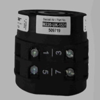 ALLEN BRADLEY 800EP-LF4 22.5MM MOM. CONTACT PB OPERATOR,ILLUM., RD. PLAS. (IP66, 4/4X/13), FLUSH, RED LENS CAP