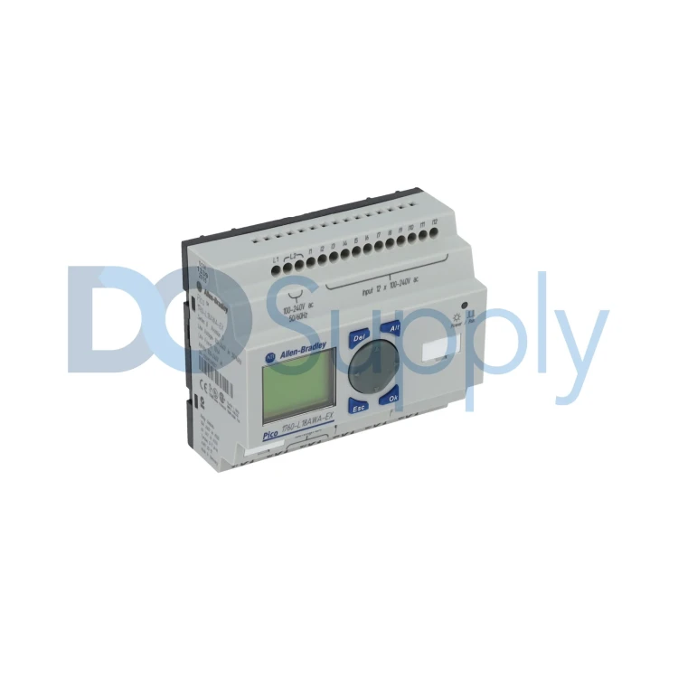 ALLEN BRADLEY 1760-L18AWA I/O PICO CONTROLLER 12 DIGITAL IN 6 RELAY OUT 120V