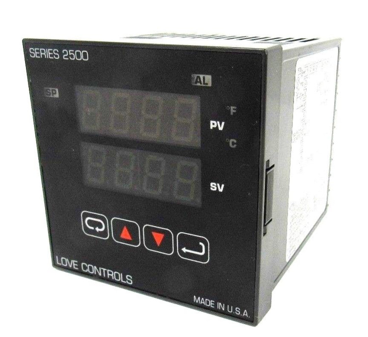 LOVE CONTROLS 25013 TEMPERATURE CONTROL WO/ALARM TC IN RELAY OUT LOVE CONTROLS 25013 TEMPERATURE CONTROL WO/ALARM TC IN RELAY OUT