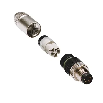 ALLEN BRADLEY 889P-M3DC-H CONNECTION SYSTEM, FIELD ATTACHABLE, PICO, INSULATION DISPLACEMENT QD, 3 PIN STRAIGHT MALE ALLEN BRADLEY 889P-M3DC-H CONNECTION SYSTEM, FIELD ATTACHABLE, PICO, INSULATION DISPLACEMENT QD, 3 PIN STRAIGHT MALE