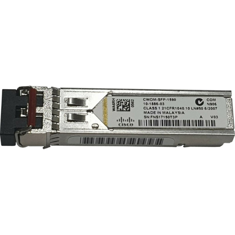 1590 NM CWDM Gigabit Ethernet and 2 Gbps FC SFP 1590 NM CWDM Gigabit Ethernet and 2 Gbps FC SFP