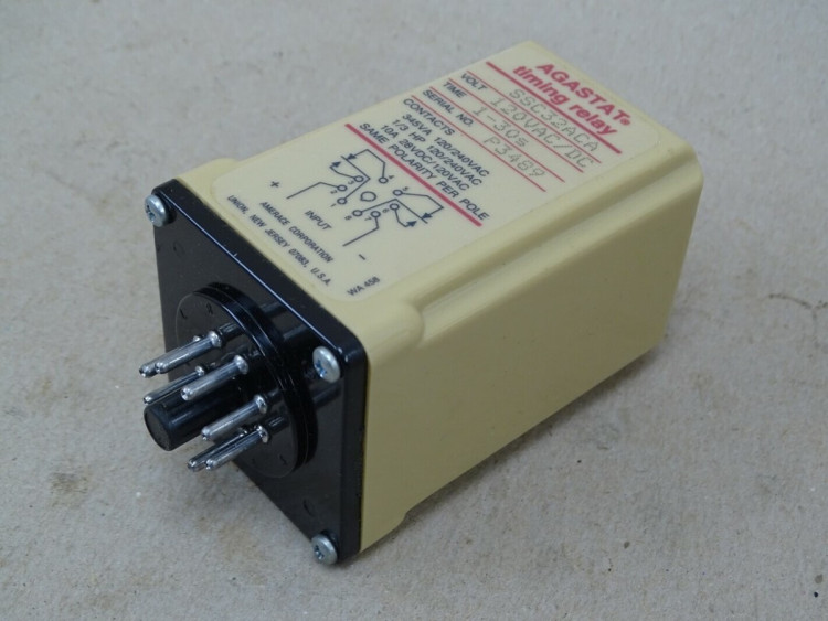 AGASTAT SSC32ADA TIME DELAY RELAY 120VAC DC 2-60SEC