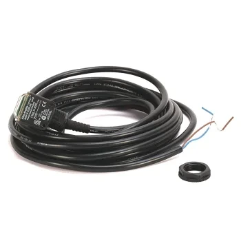 ALLEN BRADLEY 42EF-E1QZB-A2 PHOTOELECTRIC SENSORS, RIGHTSIGHT, TRANSMITTED BEAM, STANDARD ON/OFF, TRANSMITTED BEAM, LIGHT SOURCE, SENSING RANGE DEPENDS ON RECEIVER, 21.6 - 264 VAC/DC, CABLE 2 M ALLEN BRADLEY 42EF-E1QZB-A2 PHOTOELECTRIC SENSORS, RIGHTSIGHT, TRANSMITTED BEAM, STANDARD ON/OFF, TRANSMITTED BEAM, LIGHT SOURCE, SENSING RANGE DEPENDS ON RECEIVER, 21.6 - 264 VAC/DC, CABLE 2 M