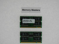 Two 512MB mem modules (1GB total) for NPE-G1 in 7200
