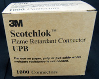 3M UPB SCOTCHLOK BRIDGE CONNECTOR 22-26AWG DRY FLAME RET.