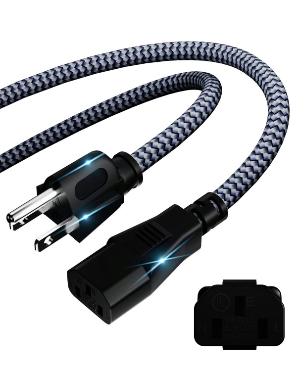 CORD POWER SUPPLY 10AMP 250V 3PRONG M/F 75DEG 6FT CORD POWER SUPPLY 10AMP 250V 3PRONG M/F 75DEG 6FT