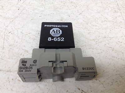 ALLEN BRADLEY 8-652 OUTPUT MODULE FOR SERIES 4000B LONG RANGE PHOTOSWITCH PHOTOELECTRIC SENSOR, SP - N.O. AC/DC FET, 0-120V AC/DC, 1MS RESPONSE TIME ALLEN BRADLEY 8-652 OUTPUT MODULE FOR SERIES 4000B LONG RANGE PHOTOSWITCH PHOTOELECTRIC SENSOR, SP - N.O. AC/DC FET, 0-120V AC/DC, 1MS RESPONSE TIME