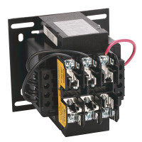 ALLEN BRADLEY 1497-E-HXDX-3-N 1497 - CCT STANDARD TRANSFORMER, 250VA, 208V 60HZ PRIMARY, 120V 60HZ, 2 PRI - 1 SEC FUSE BLOCKS, NO COVER/ NO SEC. FUSE