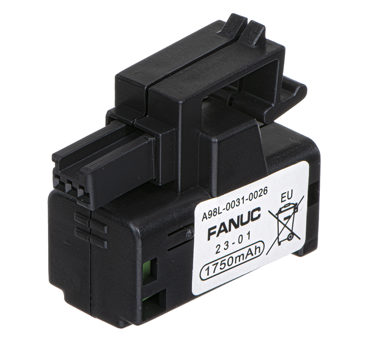 FANUC A98L-0031-0026  BATTERY LITHIUM 6V 5000MAH
