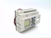 ALLEN BRADLEY 1760-L18AWA-EX PICO CONTROLLER, 12 DIGITAL INPUTS, 6 RELAY OUTPUTS, 120/240V AC, I/O EXPANDABLE, REAL TIME CLOCK