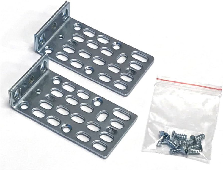 19-inch brackets for mounting 1 RU Catalyst switches 19-inch brackets for mounting 1 RU Catalyst switches