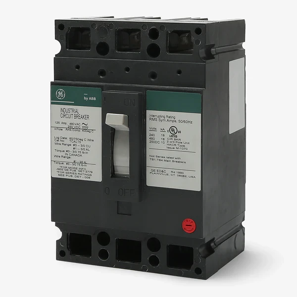 GENERAL ELECTRIC TED136020 CIRCUIT BREAKER 20AMP 3POLE 600VAC GENERAL ELECTRIC TED136020 CIRCUIT BREAKER 20AMP 3POLE 600VAC