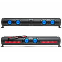 SPEAKER BAR, DUAL PLASMA TROLLEY