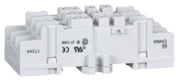 SCHNEIDER AUTOMATION INC 8501-NR82  RELAY SOCKET 600VAC 10A TYPE K +OPTION