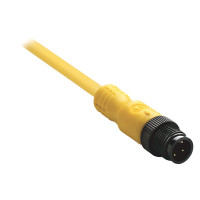 ALLEN BRADLEY 889D-F4ACDM-3 CONNECTION SYSTEM, DC MICRO, PATCHCORD, FEMALE, 4 PIN, STRAIGHT TO MALE, DC MICRO, 4 PIN, STRAIGHT, 22AWG, 300 V, 3 A, MOLDED OIL-RESISTANT PVC, 3 M