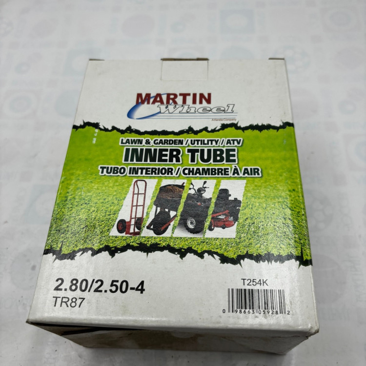 THE MARTIN WHEEL CO INC INNER TUBER FOR SCOOTER BEND VALVE STEM THE MARTIN WHEEL CO INC INNER TUBER FOR SCOOTER BEND VALVE STEM