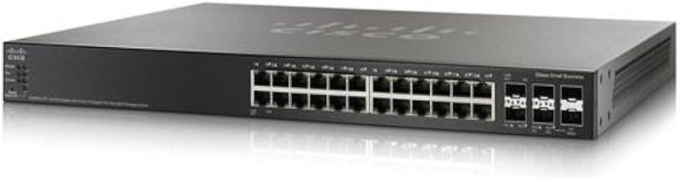 Коммутатор 24-Port Gig POE with