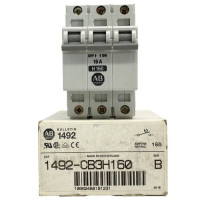 ALLEN BRADLEY 1492-SP1C-060 1492 SUPPLEMENTARY PROTECTORS, 1 POLE, MAGNETIC TRIP RANGE 5..10 X RATED CURRENT (INDUCTIVE LOADS), 6.0 A