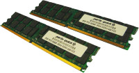 2GB of Advanced PC2 PC3200 DDR2 SDRAM DIMM Memory Kit (2 x 1024 MB) (360G4p,380G4,370G4)