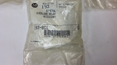 ALLEN BRADLEY 193-BC1 ANTI-TAMPER SHIELD FOR BIMETALLIC OLR ALLEN BRADLEY 193-BC1 ANTI-TAMPER SHIELD FOR BIMETALLIC OLR
