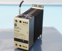 ALLEN BRADLEY 156-A30BB1 156 SOILD STATE CONTACTOR, 30 AMPERES, LINE VOLTAGE 24-480V AC, CONTROL VOLTAGE 5-24 V DC, SINGLE PHASE