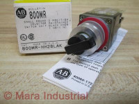 ALLEN BRADLEY 800MR-HH2BLAK 800MR 2-POSITION SELECTOR SWITCH UNITS, NON-ILLUMINATEDB CAM, 1 N.O. - 1 N.C., LARGE TERMINALS
