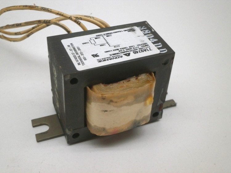 ADVANCE BALLAST 71A9740600 AUTOXFMR 277:120 70VA C&C